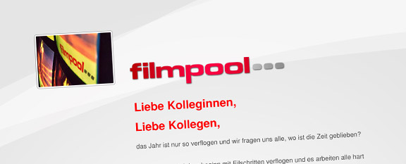 Filmpool Newsletter